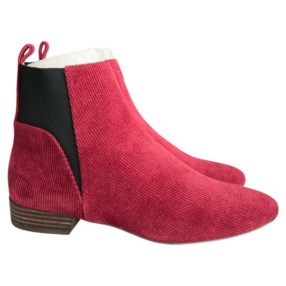 Lucky Brand Burgandy Pointed Toe Chelsea Boots, US7 - Picture 1 of 12